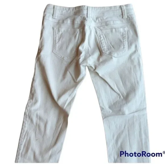 Women's White Jeans Size Medium, Wet Seal, Women's Denim, White Jeans, Summer - Picture 4 of 5